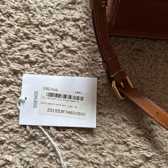 Jacquemus Tan Leather Shoulder Bag - Picture 5 of 6